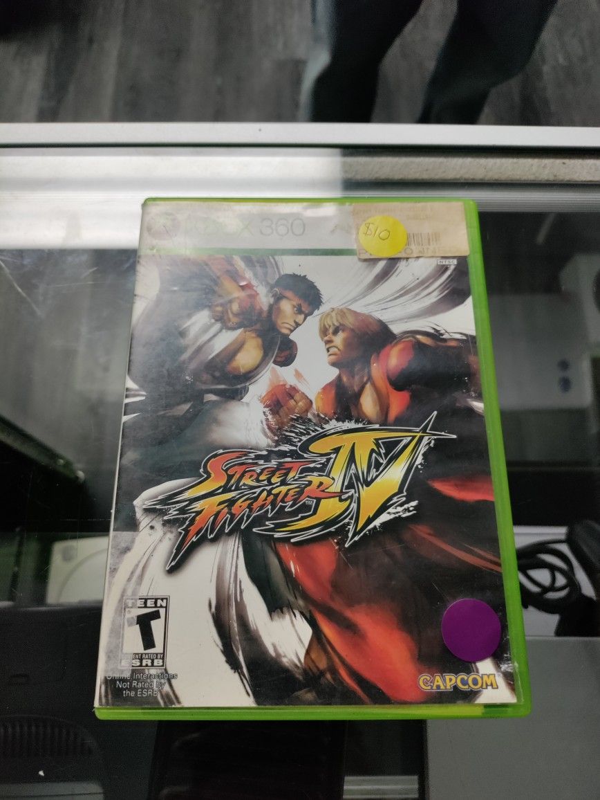 Street Fighter 4 Xbox 360