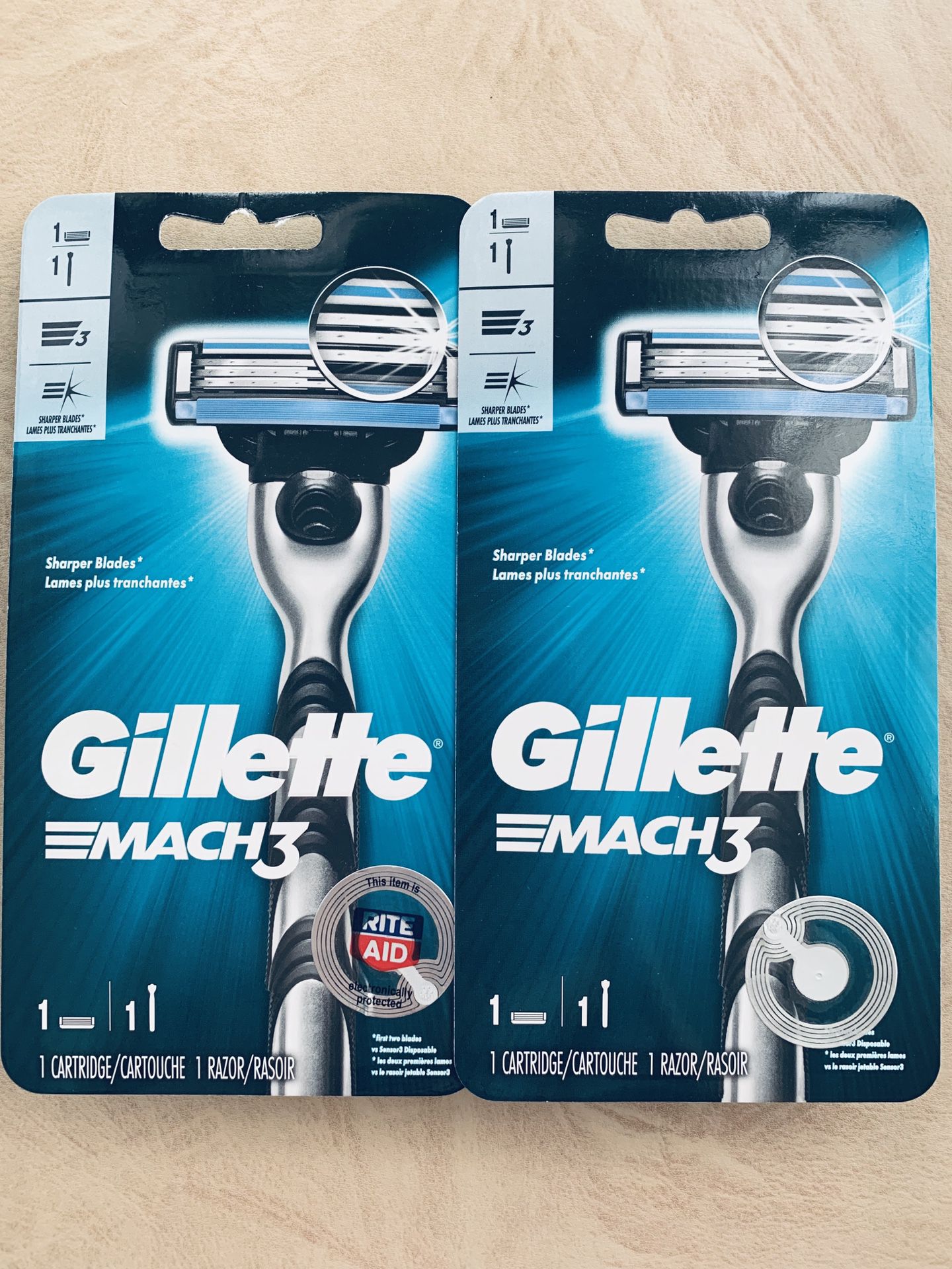 (2) Gillette Mach3 Razors - $8 For All FIRM