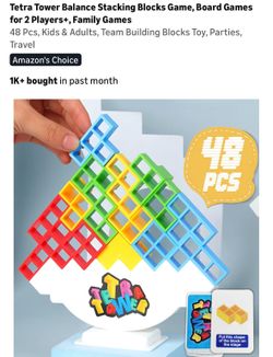 New Tetris Game 3+ 3D Stacking 48 Pieces 