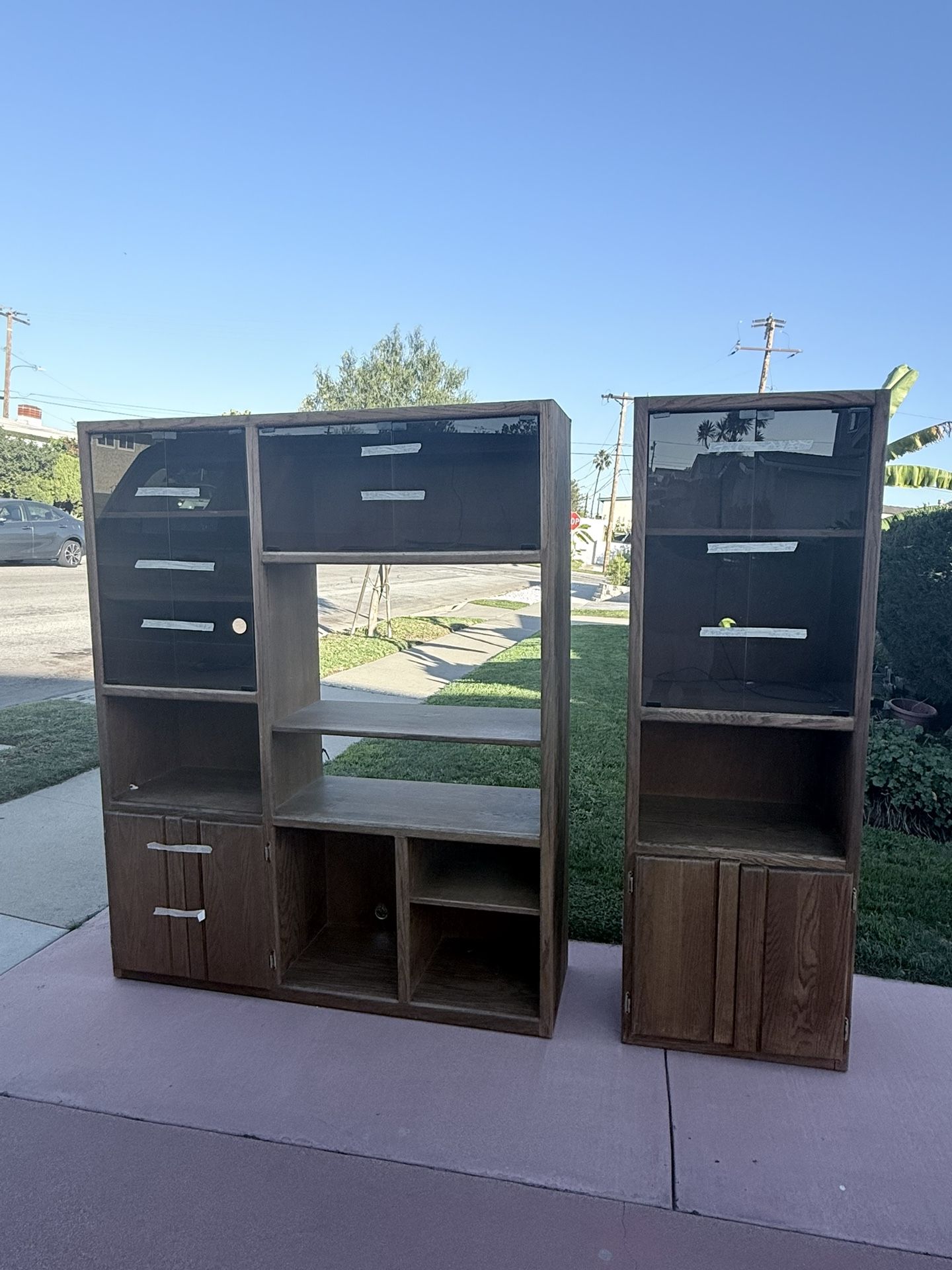 Free Solid Wood Shelving Unit. 