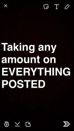 Please make decent offers