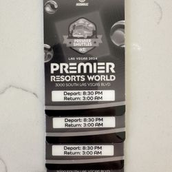 EDC Premier Shuttle Passes