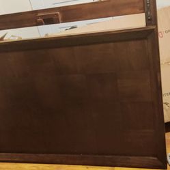 Vintage Queen Headboard. Perfect Project To Restore, Finish, or Paint!