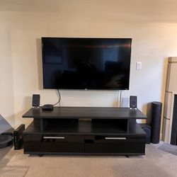 Modern Black TV Stand