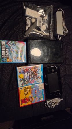 Nintendo Wii U Bundle with 4 Games