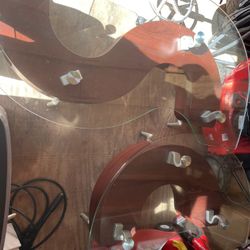 Glass Coffee Table And End Stand 