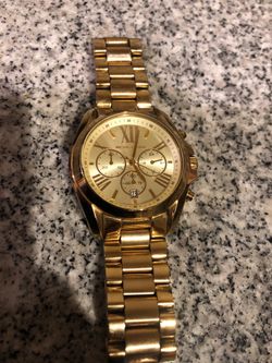 Gold watch Michael Kors