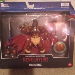 Masters Of The Universe Revelation King Grayskull Action Figure By Mattel