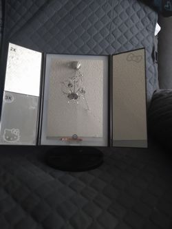 Mirror with light