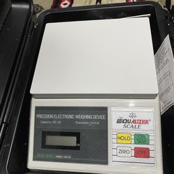 The equalizer scale MS precision electronic weighing device, 40 pounds Capacity