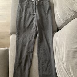 Size 8 Grey Calvin Klein Slacks 