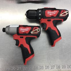 Milwaukee Drill And Impact Set 