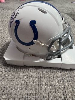 DJ GIDDENS Signed Auto Indianapolis Colts Speed Mini Helmet (Beckett & Prova)