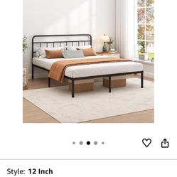 Used Queen bed frame