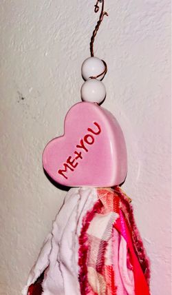 Me + You pink tassel