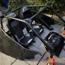 Stock Rzr Cage For 2 Seat Xp1000  