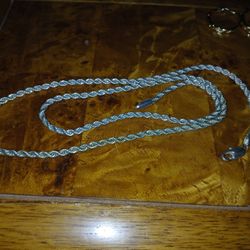 Silver Plated 24 In Chain