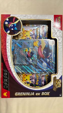 Pokemon 30th anniversary Greninja ex Box x2