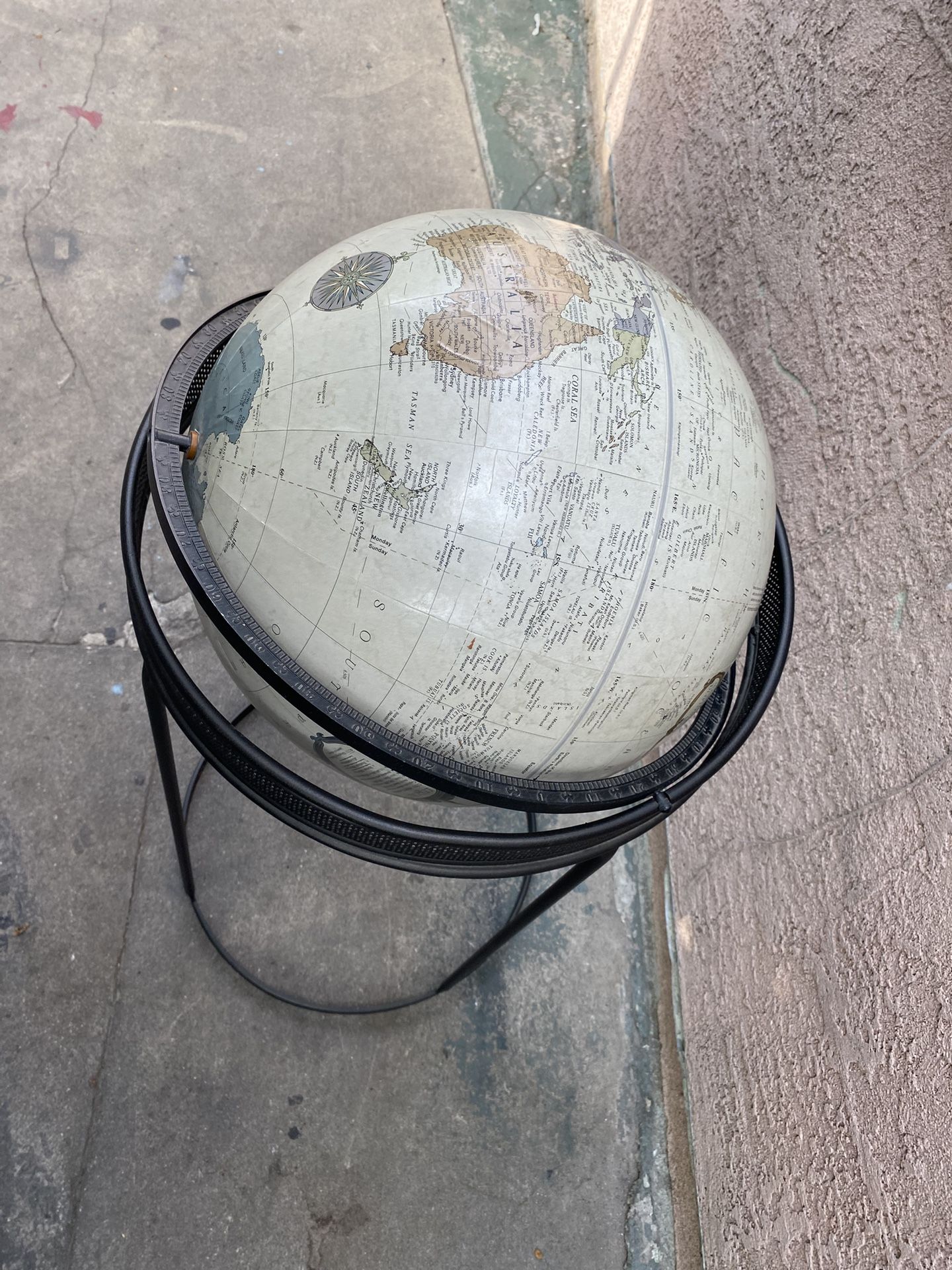Vintage World Globe
