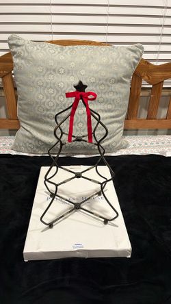 Princess House Christmas Metal Tree 2352A W Star Top Stand Only.