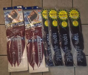 DIFFERENT COLORS/ NAMES OF BRAIDING HAIR