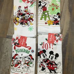 Disney Christmas kitchen towels
