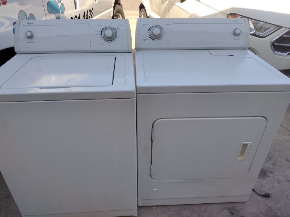 Whirlpool Washer And Gas Dryer