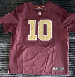 Official Authentic On-Field Custom One-of-a-Kind RG3 Redskins Jersey