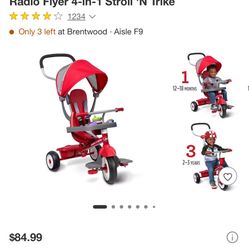 Radio flyer 4-1 Bicycle