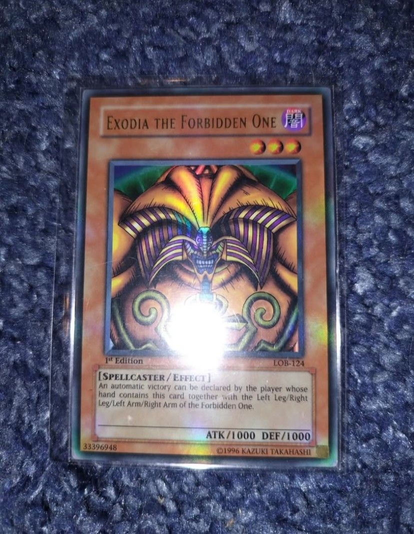 Yu-Gi-Oh Exodia the forbidden One Lob-124