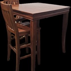 Bar Stool Table & Chairs From COST PLUS