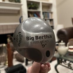 Callaway Big Bertha Steelhead 9 Wood Golf Club 41”