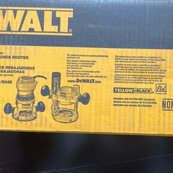 DEWALT PLUNGE ROUTER 
