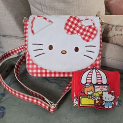 Loungefly Hello Kitty Purse and Wallet