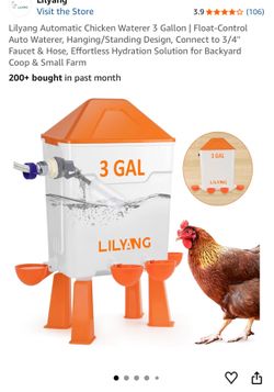 chicken waterer kit