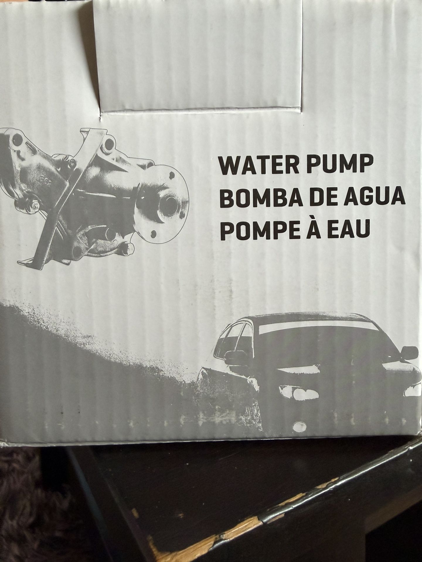 GATES 43548 Water Pump — Fits Subaru & Saab (Brand New)