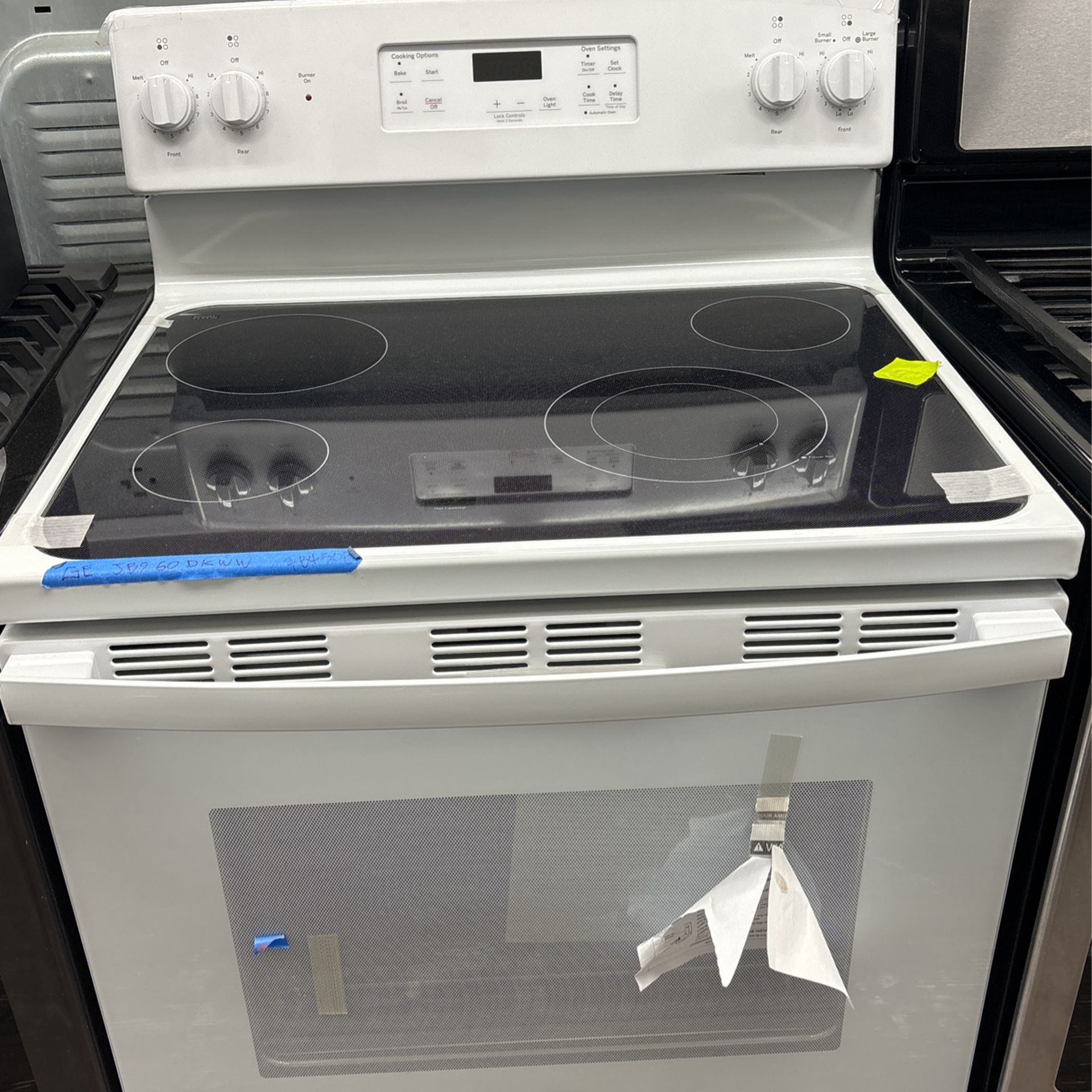 G  E Electric Stove And Oven  New