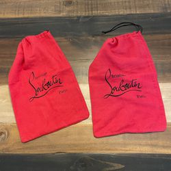 Pair of Christian Louboutin Dust Bags for shoes