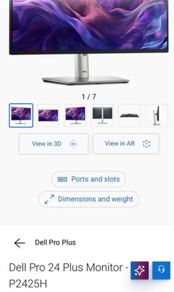 Dell monitors Brand New