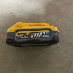 Dewalt POWERSTACK 20V Lithium-Ion 5.0Ah Battery