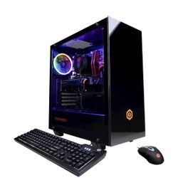 CyberPowerPC - Gamer Master Gaming Desktop - AMD Ryzen 5-Series - 3600 - 16GB Memory - AMD Radeon RX 5500 XT - 500GB SSD - Black