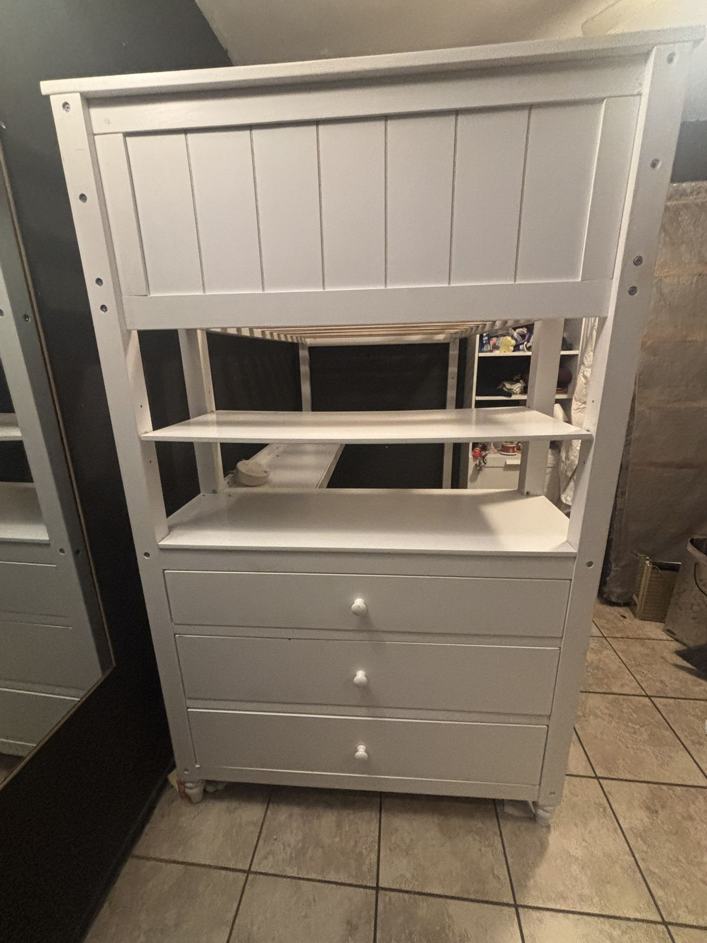 IKEA Loft Twin Bed With Desk and Drawers