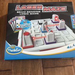 Think Fun Laser Maze (Class 1) Brain Game and STEM Toy for Boys and Girls Age 8 and Up – Award Winning and Mind Challenging Game for Kids