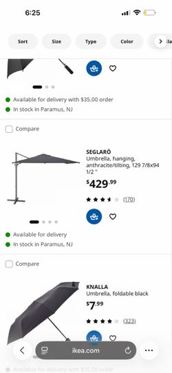 IKEA garden umbrella