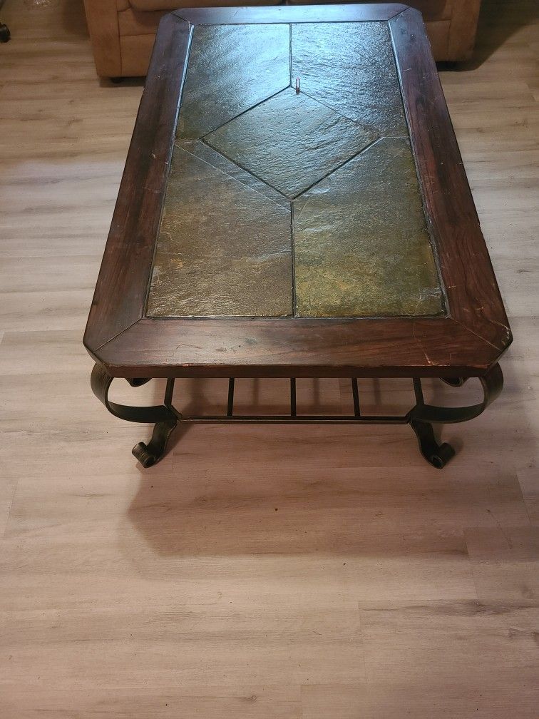 High Quality Slate Stone Coffee Table Set For Sale......