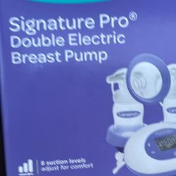 Lansinoh Double Breast Pump W/ 4 Motif Storage Bags 