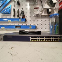 Netgear gs728tpv2 24 port network switch
