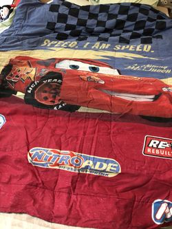 Full Size comforter - Disney’s Cars Washed, ready to use!