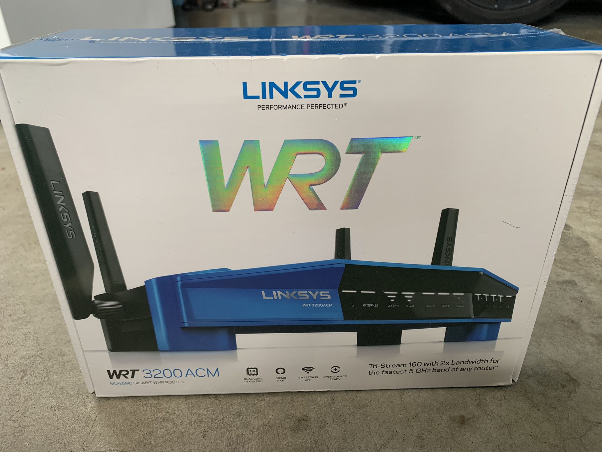 Linksys WRT 3200 Router ACM 