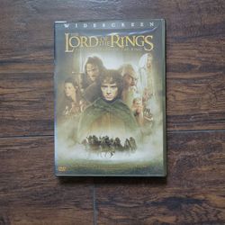DVD The Lord Of The Rings "The Fellowship Of The Ring"